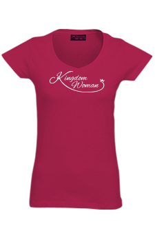 Fireberry Kingdom Woman T-Shirt:- Large